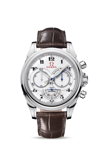 Omega De Ville Co-Axial 41 Chronoscope Stainless Steel / White / Olympic